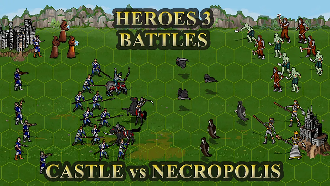 Heroes of Might: Magic arena 3 [МОД Mega Pack] APK Android Screenshot 3