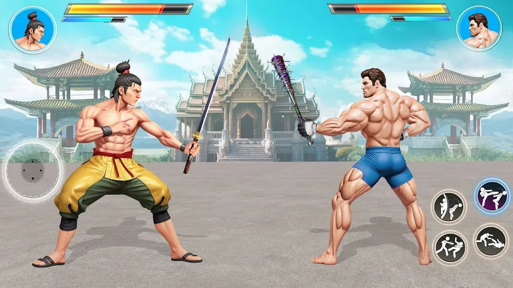 Kung Fu Karate Fighting Games [МОД Unlocked] APK Android Screenshot 2