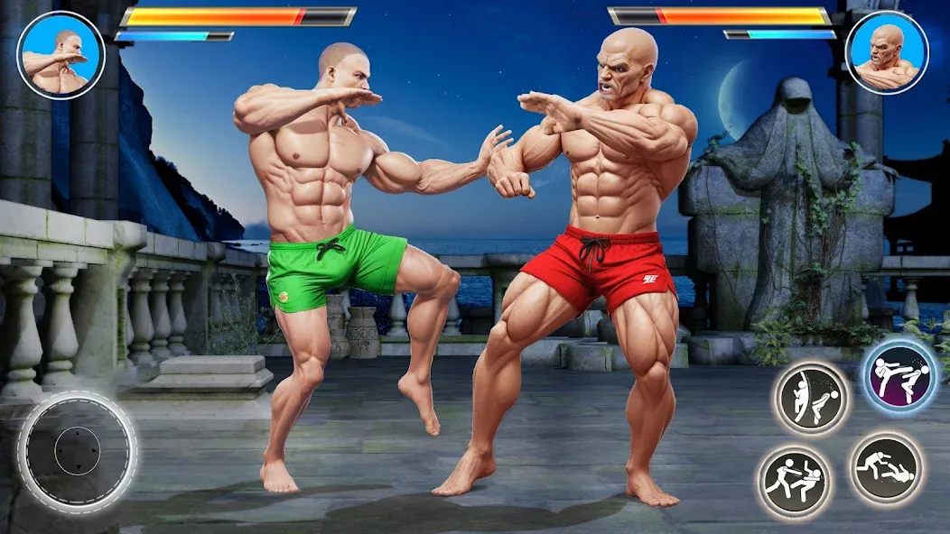 Kung Fu Karate Fighting Games [МОД Unlocked] APK Android Screenshot 3