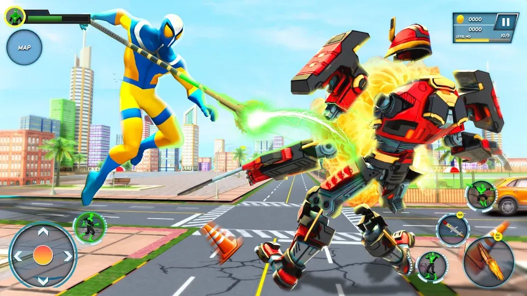 Gangster Theft Crime Sim (Гангстер Симулятор Кражи Преступления) [МОД Меню] APK Android Screenshot 1