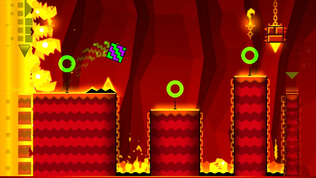 Geometry Dash Meltdown (Геометрия Дэш Мелтдаун) [МОД Все открыто] APK Android Screenshot 2
