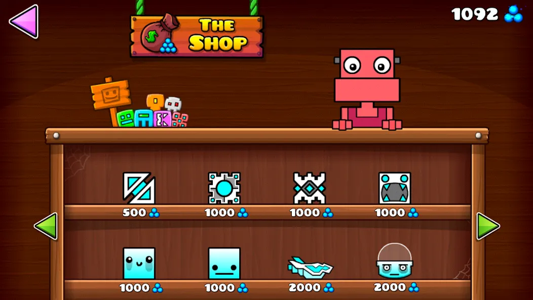 Geometry Dash World (Геометри Дэш Ворлд) [МОД Все открыто] APK Android Screenshot 3