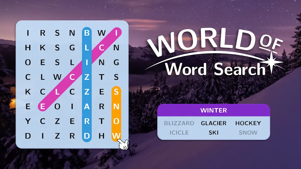 World of Word Search [МОД Бесконечные монеты] APK Android Screenshot 5