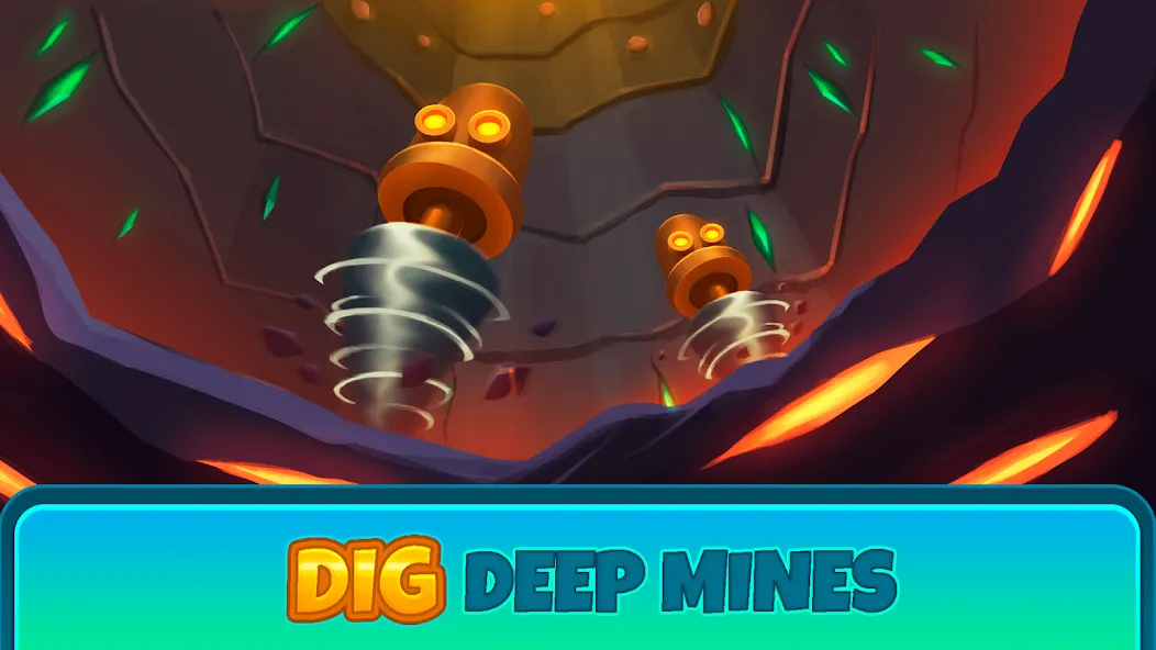 Deep Town: Idle Mining Tycoon (Дип Таун) [МОД Premium] APK Android Screenshot 4
