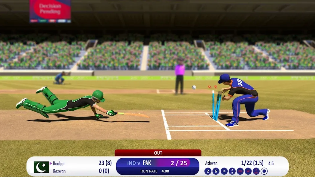 RVG Real World Cricket Game 3D (РВГ Реальная Мировая Крикетная Игра 3D) [МОД Меню] APK Android Screenshot 1