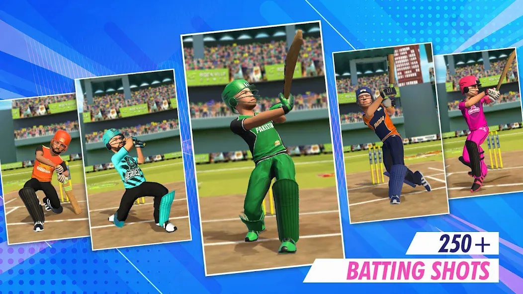 RVG Real World Cricket Game 3D (РВГ Реальная Мировая Крикетная Игра 3D) [МОД Меню] APK Android Screenshot 4