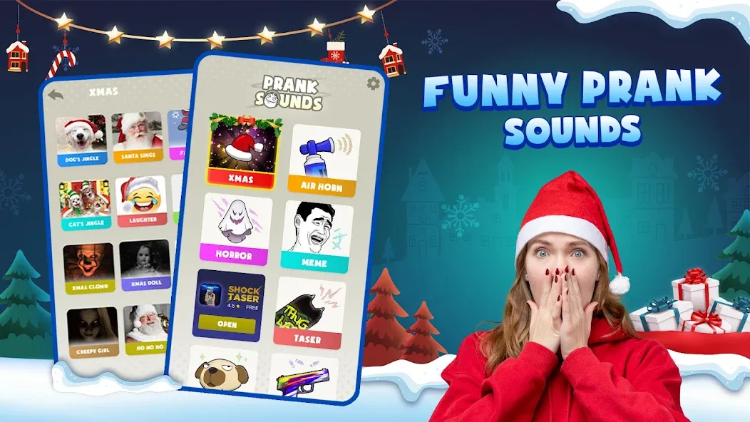 Prank sounds: haircut & fart [МОД Меню] APK Android Screenshot 1