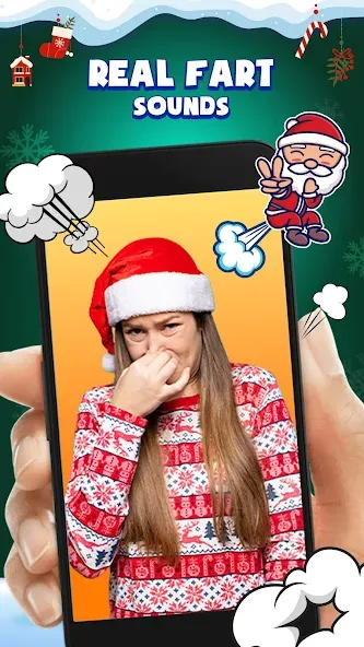 Prank sounds: haircut & fart [МОД Меню] APK Android Screenshot 3