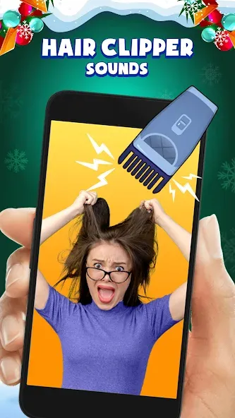 Prank sounds: haircut & fart [МОД Меню] APK Android Screenshot 4