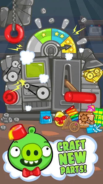 Bad Piggies (Бэд Пиггиз) [МОД Unlocked] APK Android Screenshot 3