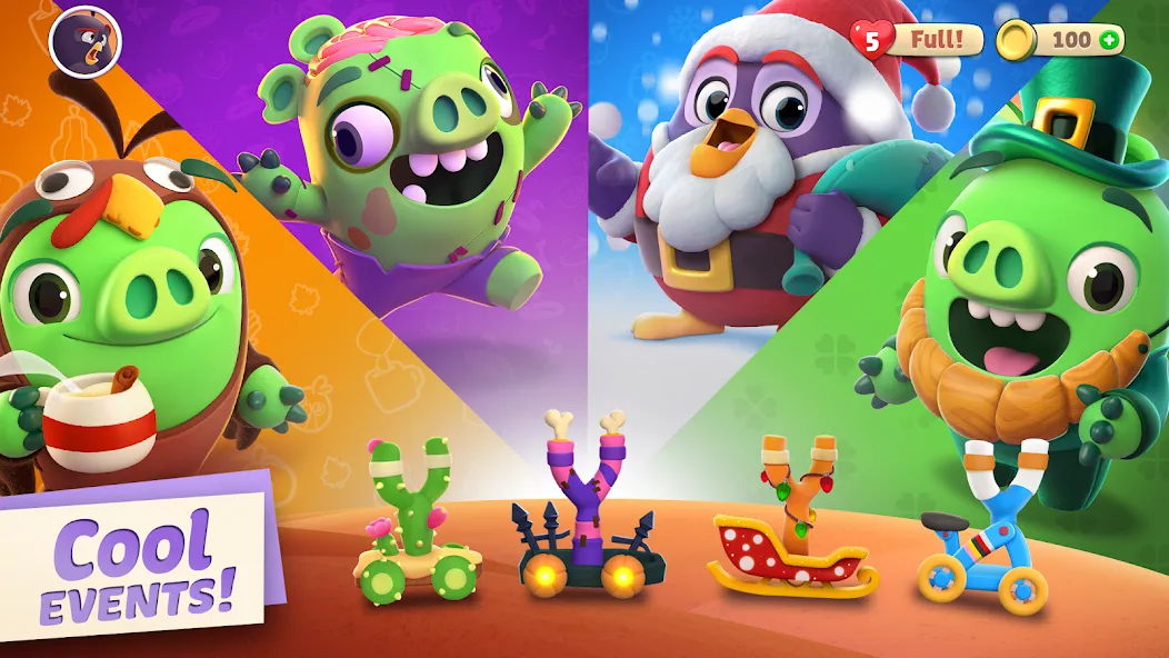 Angry Birds Journey (Энгри Бердс Джорни) [МОД Все открыто] APK Android Screenshot 3