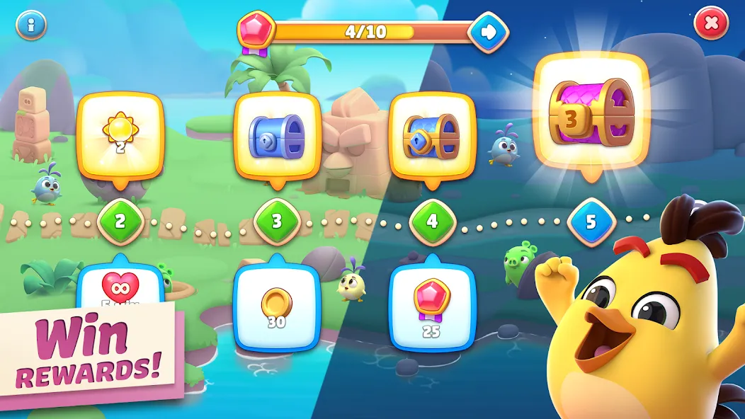 Angry Birds Journey (Энгри Бердс Джорни) [МОД Все открыто] APK Android Screenshot 4