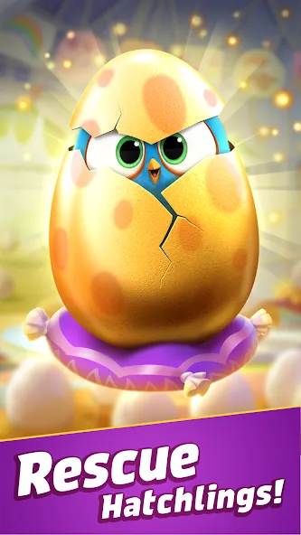 Angry Birds Match 3 (Энгри Бердс Матч 3) [МОД Много денег] APK Android Screenshot 2