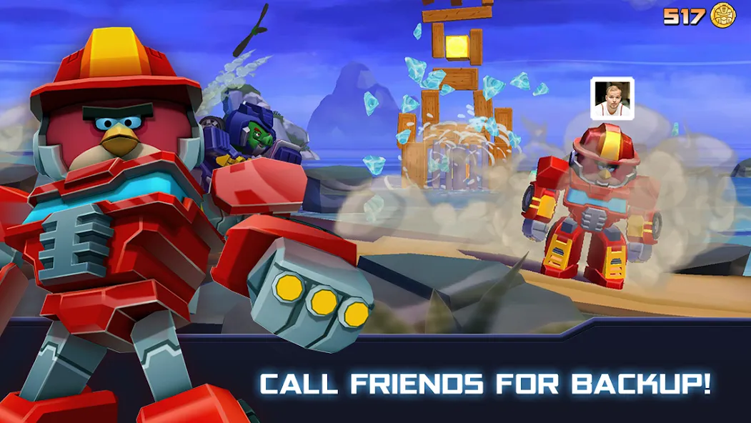 Angry Birds Transformers (Энгри Брдс Трансформеры) [МОД Premium] APK Android Screenshot 3