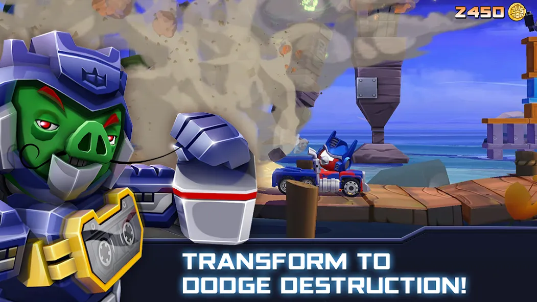 Angry Birds Transformers (Энгри Брдс Трансформеры) [МОД Premium] APK Android Screenshot 4