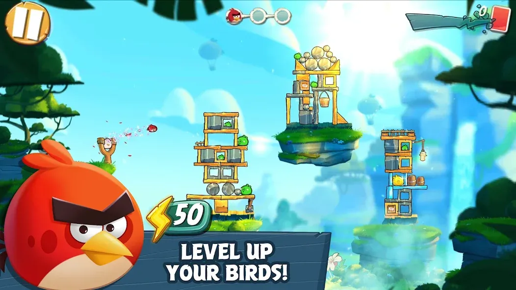 Angry Birds 2 (Энгри Бердс 2) [МОД Меню] APK Android Screenshot 2