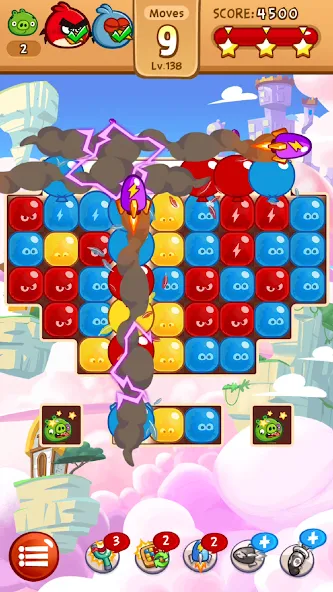 Angry Birds Blast (Энгри Бердс Бласт) [МОД Много денег] APK Android Screenshot 2