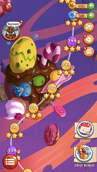 Angry Birds Blast (Энгри Бердс Бласт) [МОД Много денег] APK Android Screenshot 3