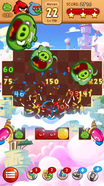 Angry Birds Blast (Энгри Бердс Бласт) [МОД Много денег] APK Android Screenshot 4