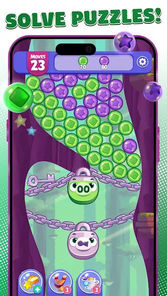 Angry Birds Dream Blast (Энгри Бердс Дрим Бласт) [МОД Mega Pack] APK Android Screenshot 2