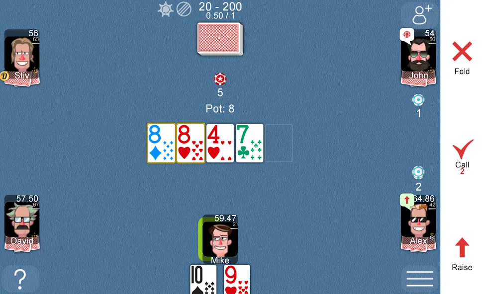Poker Online [МОД Много денег] APK Android Screenshot 3