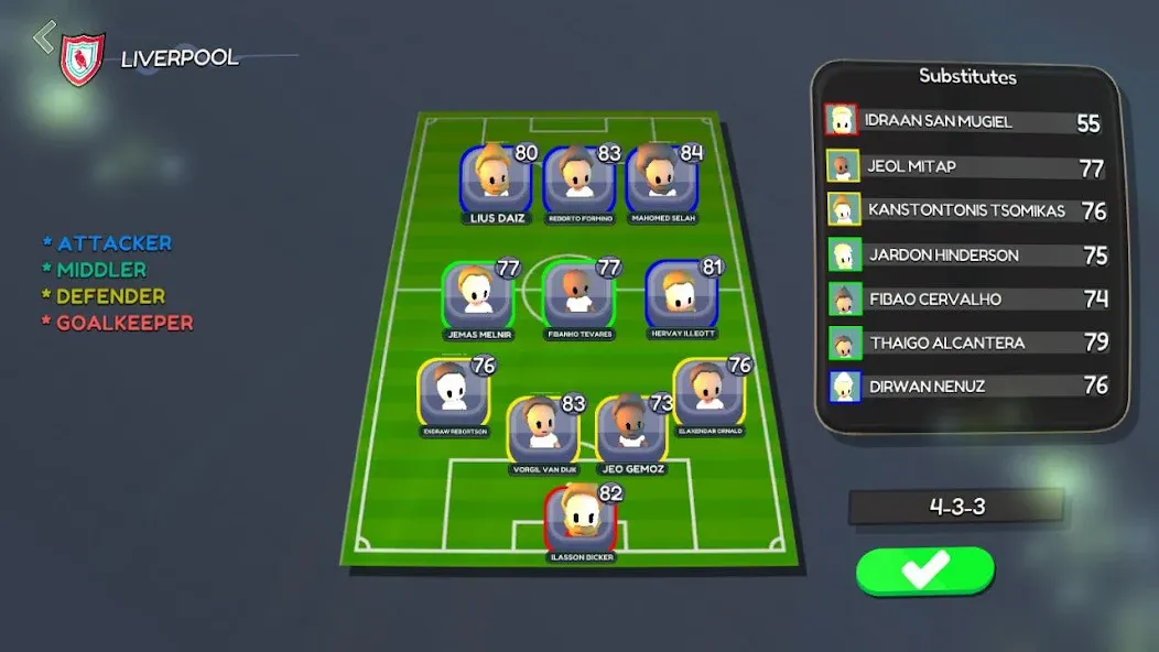 Super Arcade Soccer Mobile (упер Аркадный Футбол Мобильный) [МОД Меню] APK Android Screenshot 4