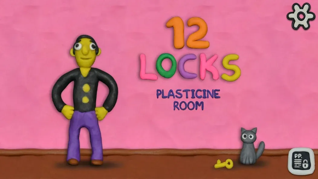 12 LOCKS: Plasticine room [МОД Бесконечные монеты] APK Android Screenshot 1