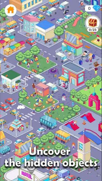 Hidden Case Find Hidden Object (Скрытый кейс Найти скрытые объекты) [МОД Все открыто] APK Android Screenshot 1