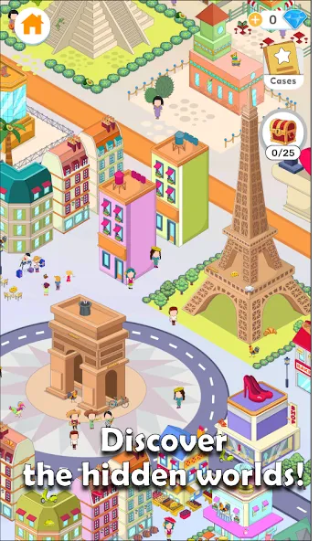 Hidden Case Find Hidden Object (Скрытый кейс Найти скрытые объекты) [МОД Все открыто] APK Android Screenshot 3