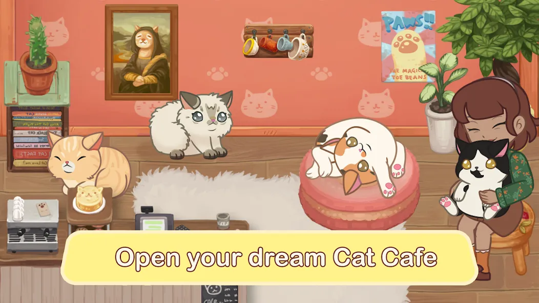 Furistas Cat Cafe (Фуристас) [МОД Бесконечные монеты] APK Android Screenshot 1