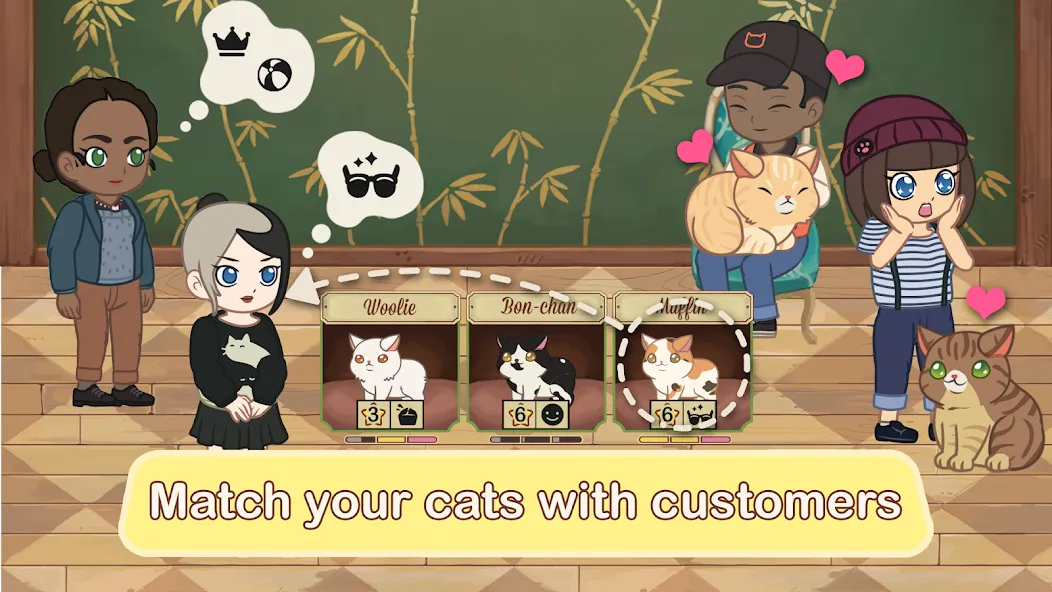 Furistas Cat Cafe (Фуристас) [МОД Бесконечные монеты] APK Android Screenshot 3