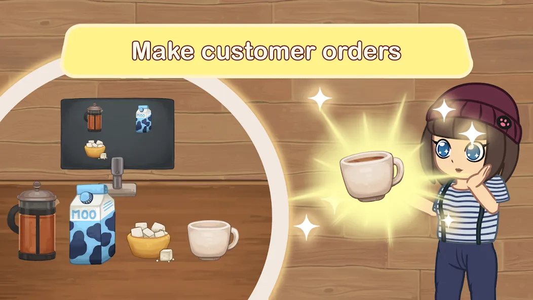 Furistas Cat Cafe (Фуристас) [МОД Бесконечные монеты] APK Android Screenshot 5