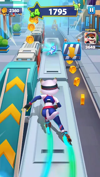 Runner Heroes (Раннер Хироес) [МОД Premium] APK Android Screenshot 2