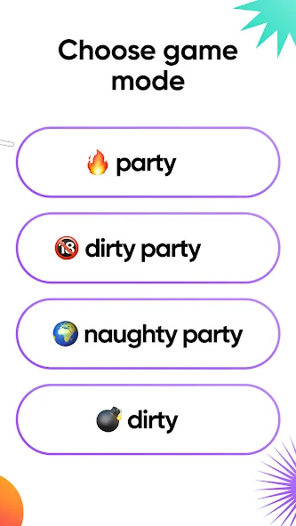 Truth or Dare Dirty Party Game [МОД Mega Pack] APK Android Screenshot 3
