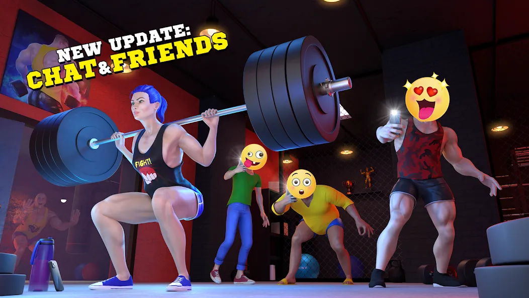 Fitness Gym Bodybuilding Pump [МОД Premium] APK Android Screenshot 1