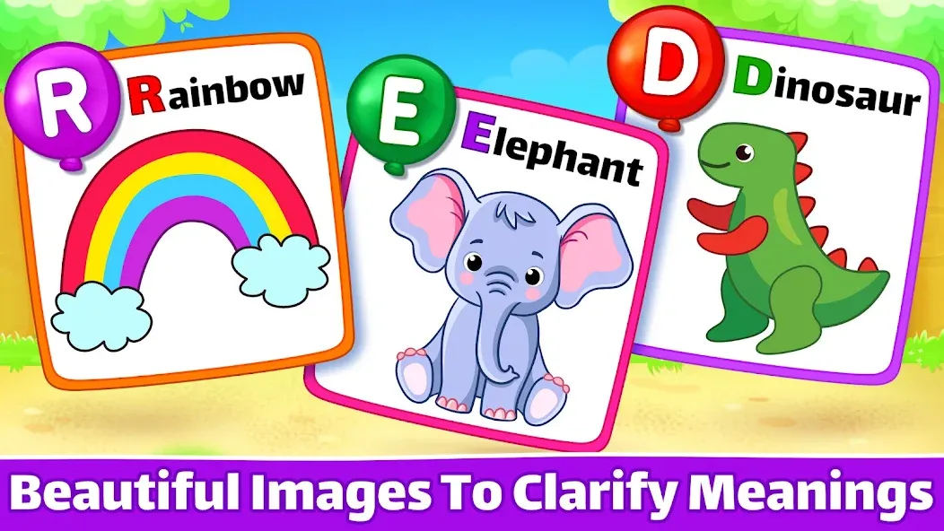 ABC Kids - Tracing & Phonics (ЭйБиСи Кидс) [МОД Бесконечные монеты] APK Android Screenshot 3