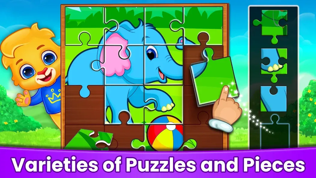 Puzzle Kids: Jigsaw Puzzles [МОД Unlocked] APK Android Screenshot 2