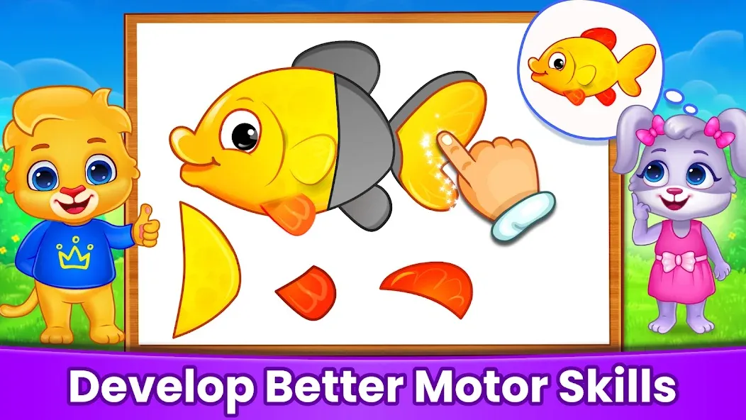 Puzzle Kids: Jigsaw Puzzles [МОД Unlocked] APK Android Screenshot 5