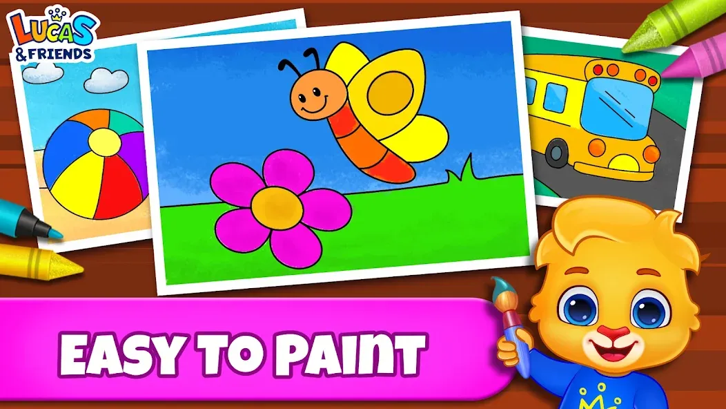 Coloring Games: Color & Paint [МОД Premium] APK Android Screenshot 1