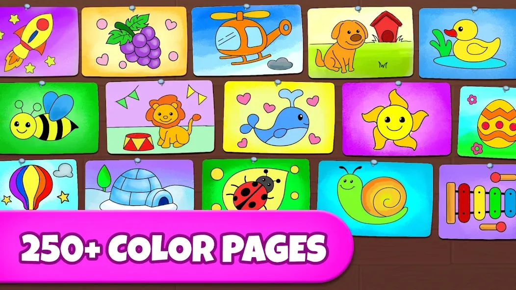 Coloring Games: Color & Paint [МОД Premium] APK Android Screenshot 4