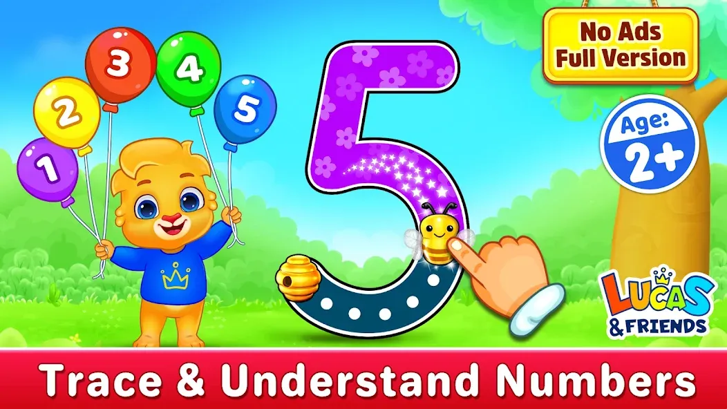 123 Numbers - Count & Tracing [МОД Unlocked] APK Android Screenshot 1