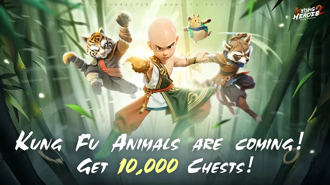 Yong Heroes 2: Storm Returns (Йонг Хероес 2) [МОД Бесконечные монеты] APK Android Screenshot 1