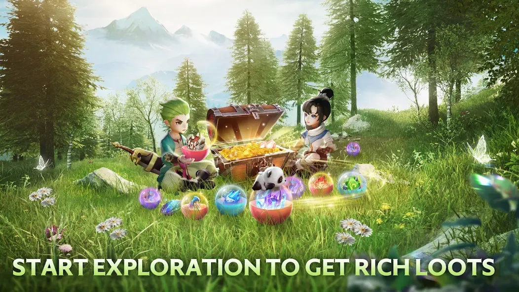 Kung Fu Saga (Кунг Фу Сага) [МОД Все открыто] APK Android Screenshot 3