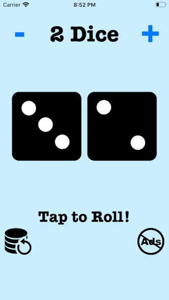 Dice Roller! [МОД Меню] APK Android Screenshot 2