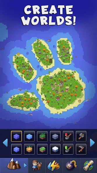 Galactory - Sandbox Simulator (Галактори) [МОД Mega Pack] APK Android Screenshot 2