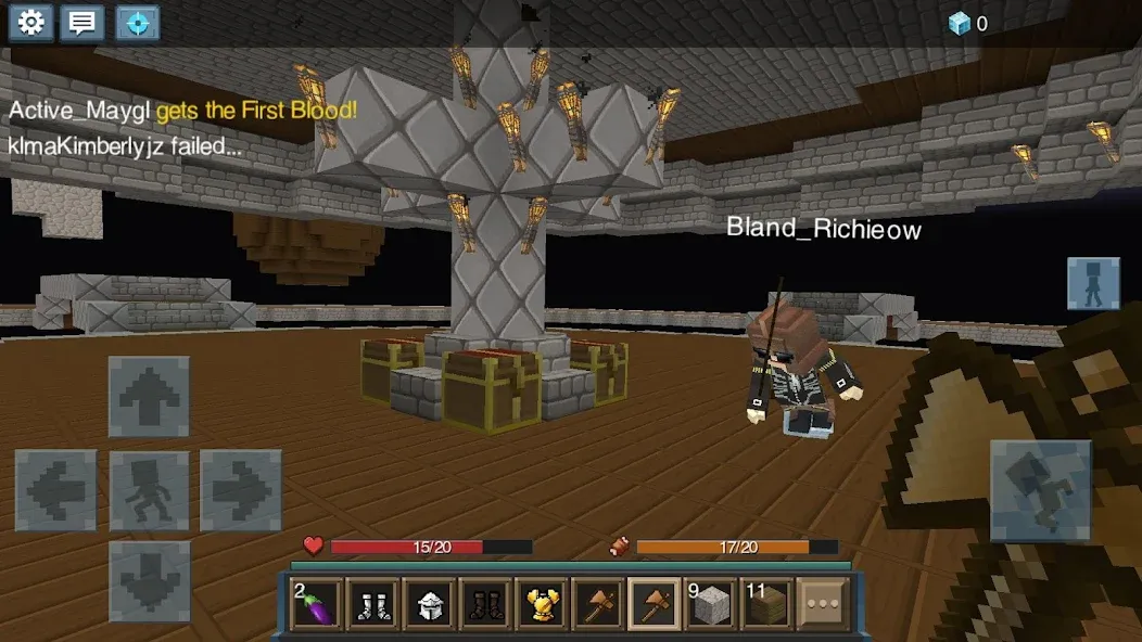 Sky Wars for Blockman Go (Скай Варс для Блокман Го) [МОД Бесконечные монеты] APK Android Screenshot 4