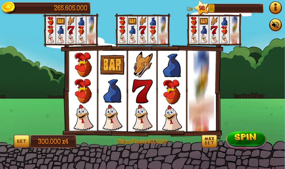 Slot Gallina 4 (Слот Галлина 4) [МОД Все открыто] APK Android Screenshot 3