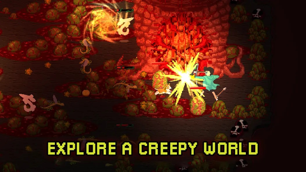 Into Samomor (Инто Самомор) [МОД Бесконечные монеты] APK Android Screenshot 1