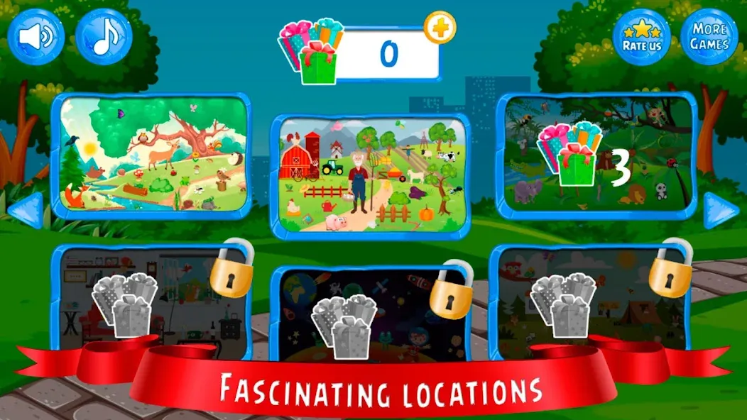 Hidden Object games for kids [МОД Меню] APK Android Screenshot 2