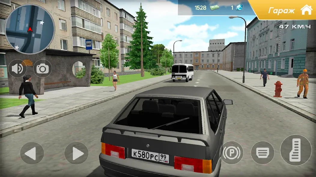 Lada 2114 Car Simulator [МОД Mega Pack] APK Android Screenshot 2